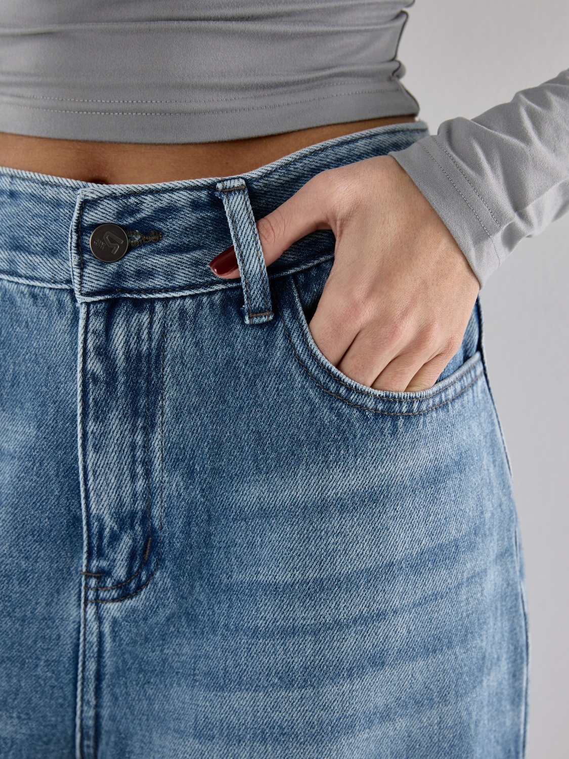 Джинсы WIDE LEG